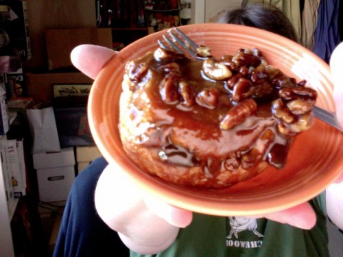 World-famous Flour sticky bun